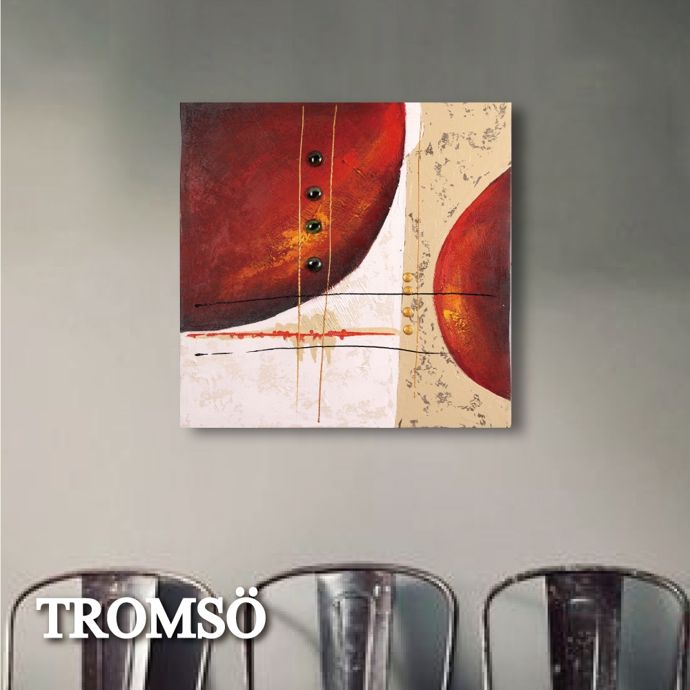 TROMSO 時尚無框畫抽象藝術-烈日晨興W420