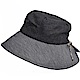 DAKS 日本製抗UV科技纖維格紋造型側邊蝴蝶結格紋LOGO造型帽(黑灰) product thumbnail 1