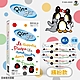 華淨醫療防護口罩-企鵝家族-繽紛款-成人用 (10片/盒) product thumbnail 1