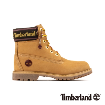 Timberland 女款小麥色磨砂革保暖6吋靴|A25MK