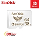 SanDisk Nintendo Switch 專用 MicroSDXC 64GB 記憶卡 product thumbnail 1
