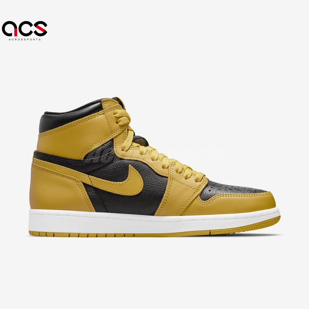 Nike 休閒鞋Air Jordan 1代OG 男鞋Retro 喬丹AJ1 Pollen 黃黑