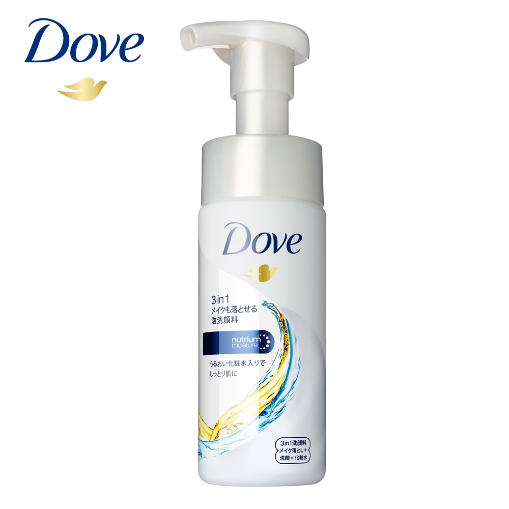 DOVE 多芬 3合1潤澤卸妝潔面慕絲 135ML