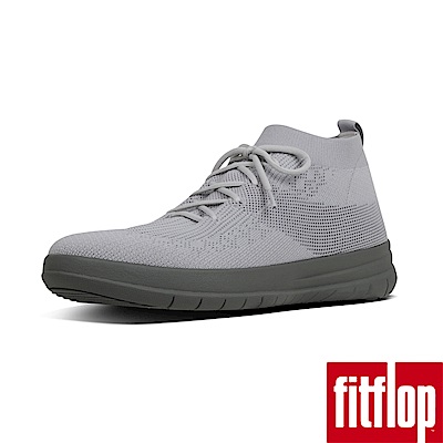 FitFlop UBERKNIT LACE-UP SNEAKERS-淺灰色