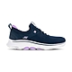 Skechers Go Walk 7-Abie 女鞋 藍紫色 健走鞋 緩震 套入式 針織 休閒鞋125225NVLV product thumbnail 1