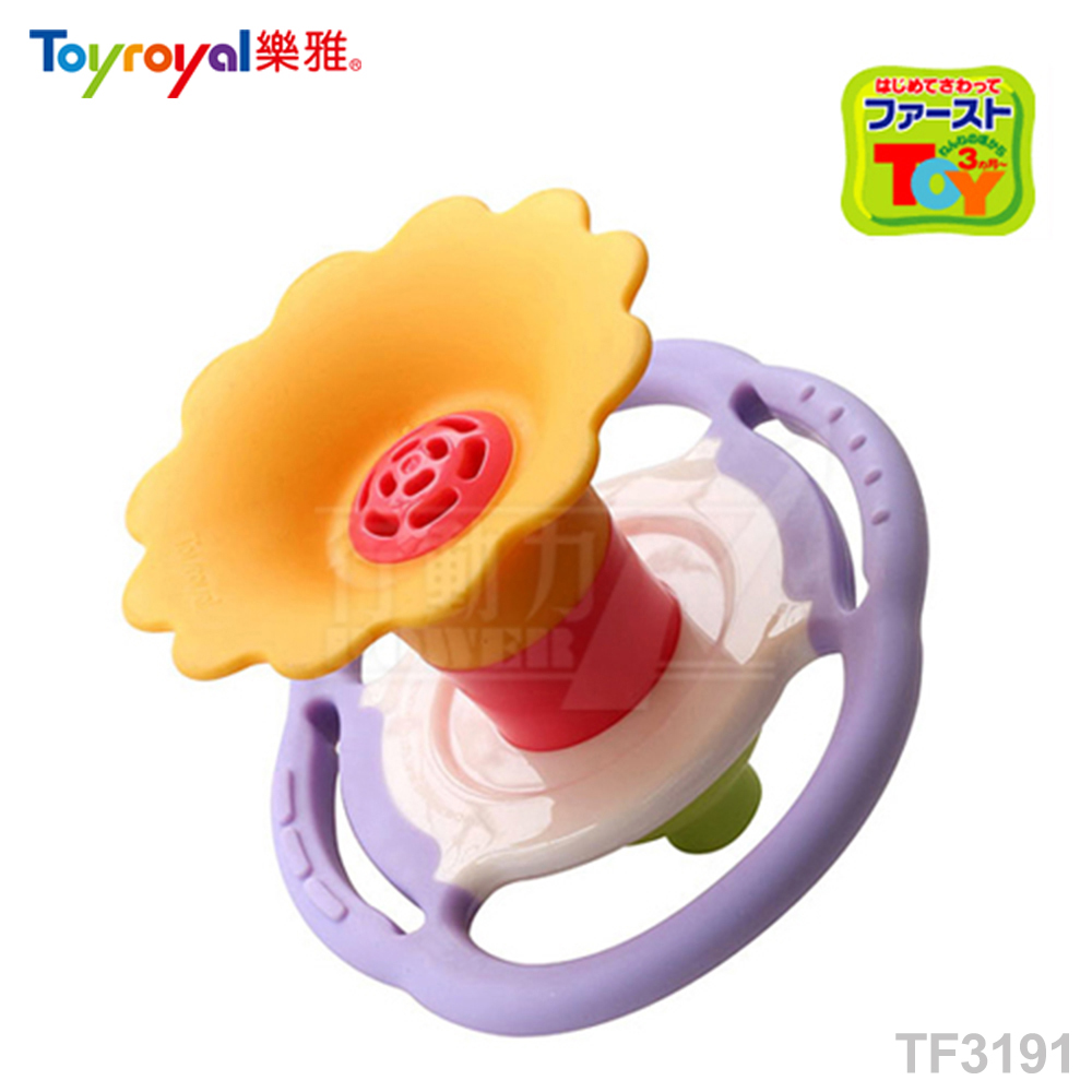【任選】日本《樂雅 Toyroyal》LOVE系列-吹笛固齒玩具(有聲音)