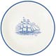 《EXCELSA》陶製平盤(帆船藍) | 餐具 器皿 盤子 product thumbnail 1