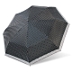 【雙龍牌】降溫涼感小無敵三折傘雨傘黑膠傘B6313-黑色圓點 product thumbnail 1