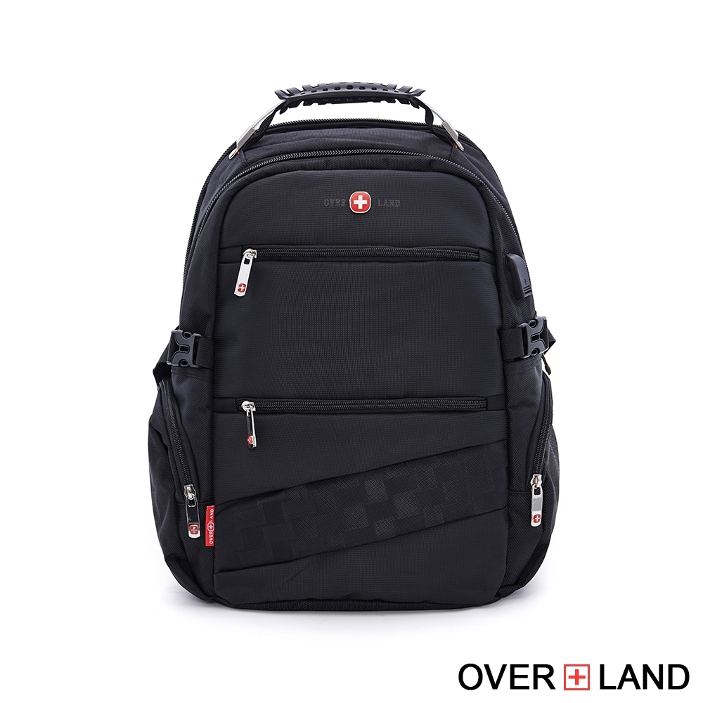 OVERLAND - 美式十字軍 - 經典斜紋雙層大容量後背包 - 5522