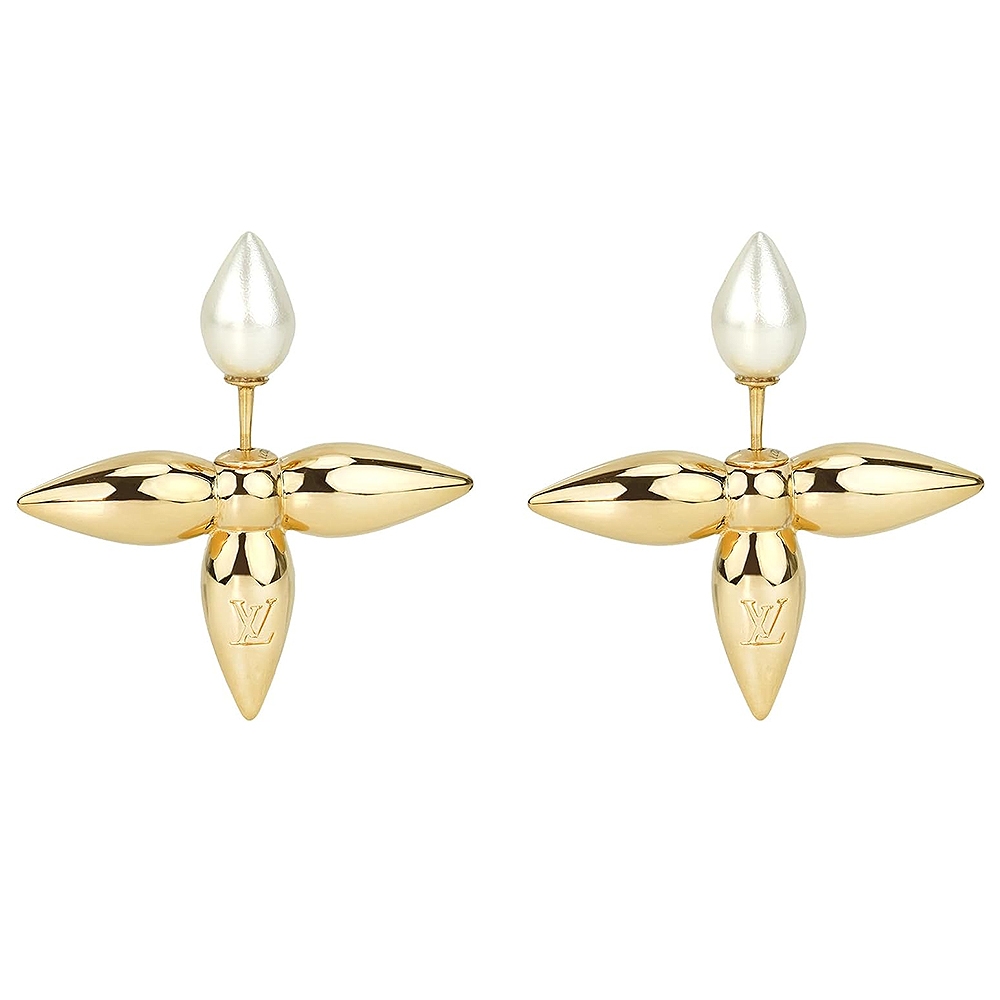 Louis Vuitton Louisette stud earrings (M80267)