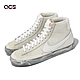 Nike 休閒鞋 Blazer Mid 77 SE 男鞋 灰 白 皮革 中筒 復古 DV0797-100 product thumbnail 1