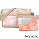 LeSportsac - Standard雙口袋斜背包-附化妝包 (迷幻珊瑚) product thumbnail 1