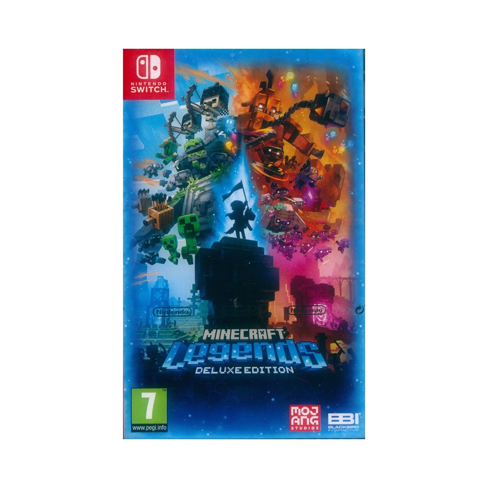 我的世界：傳奇 豪華版 Minecraft Legends Deluxe Edition - NS Switch 中英日文歐版 | Switch  遊戲軟體 | Yahoo奇摩購物中心