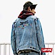 Levis 男款 牛仔外套 Type 3 經典修身版型 背面彩虹雙馬刺繡 product thumbnail 1