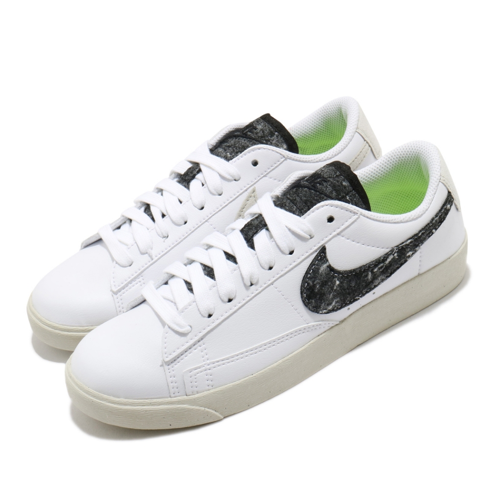 Nike 休閒鞋 Blazer Low SE 運動 女鞋 基本款 簡約 舒適 皮革 質感 穿搭 白 黑 DA4934100