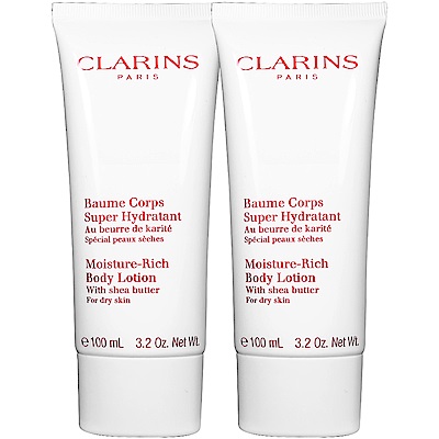 CLARINS 克蘭詩 柔潤身體乳(100ml)*2