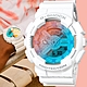 CASIO 卡西歐 G-SHOCK 彩色鏡面雙顯手錶 送禮推薦 GA-110TL-7A product thumbnail 1