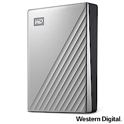 WD My Passport Ultra 4TB(炫光銀) 2.5吋USB-C行動硬碟