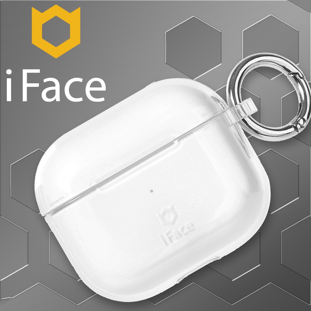 日本 iFace AirPods 3 專用 Look in Clear 抗衝擊頂級保護殼 - 晶透