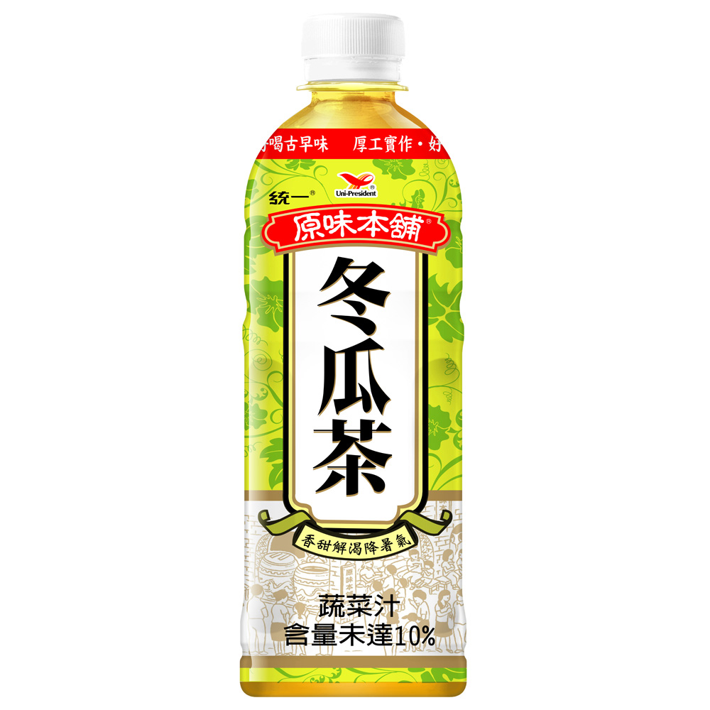 統一 原味本舖-冬瓜茶 600ml-24入/箱