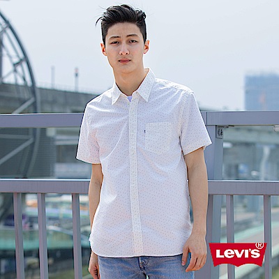 Levis 襯衫 短袖 男裝 點點印花