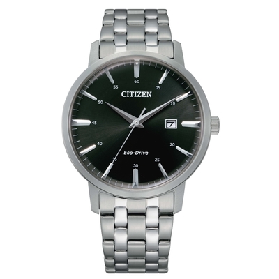 CITIZEN 星辰 光動能經典簡約紳士腕錶-男錶(BM7460-88E)39mm