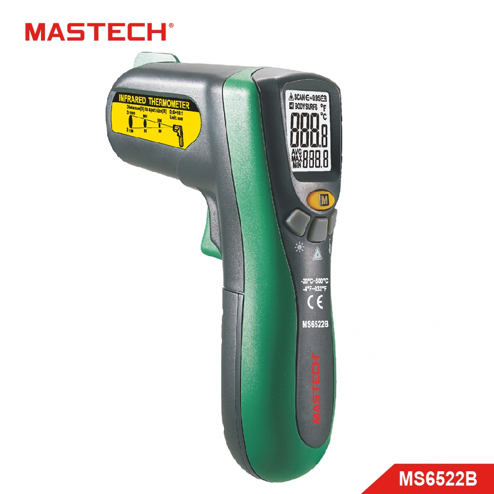 MASTECH 邁世MS6522B 紅外線溫度計
