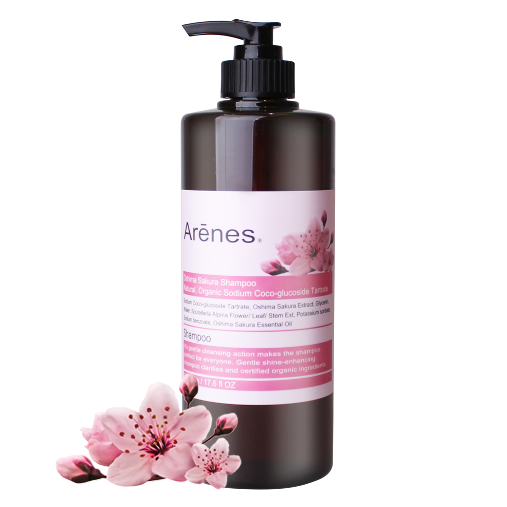 Arenes 櫻花香氛植萃洗髮露500ml