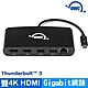 OWC Thunderbolt 3 mini Dock 擴充裝置(HDMI 2.0 / Gigabit 網路 / USB3 / USB2) product thumbnail 1