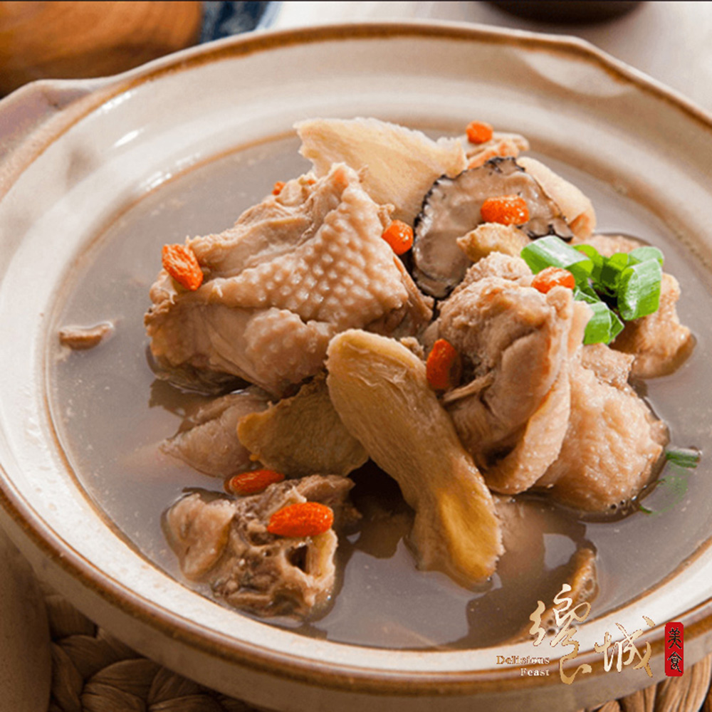 任-饗城麻油雞(1000g/盒)