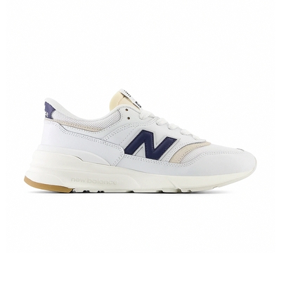 New Balance 997R 男女 藍白 中性 復古 運動 皮革 緩衝 情侶鞋 休閒鞋 U997RGC