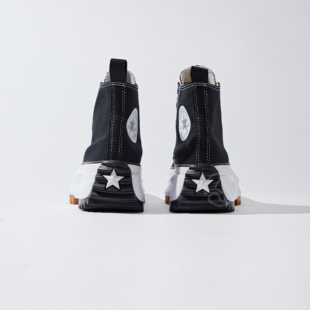 Womens black run store star hike converse