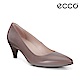 ECCO SHAPE 45 POINTY SLEEK 經典細跟尖頭跟鞋 女-藕粉 product thumbnail 1