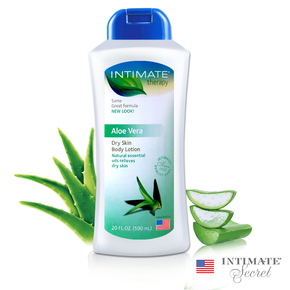 美國Intimate茵她美蘆薈白皙保濕潤膚乳液590ml