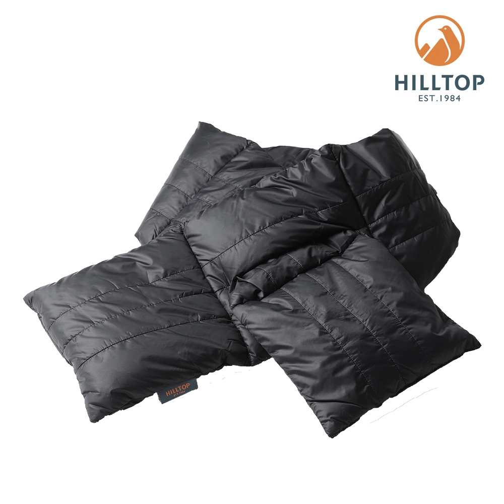 Hilltop 山頂鳥 90/10保暖羽絨圍巾F44X01黑