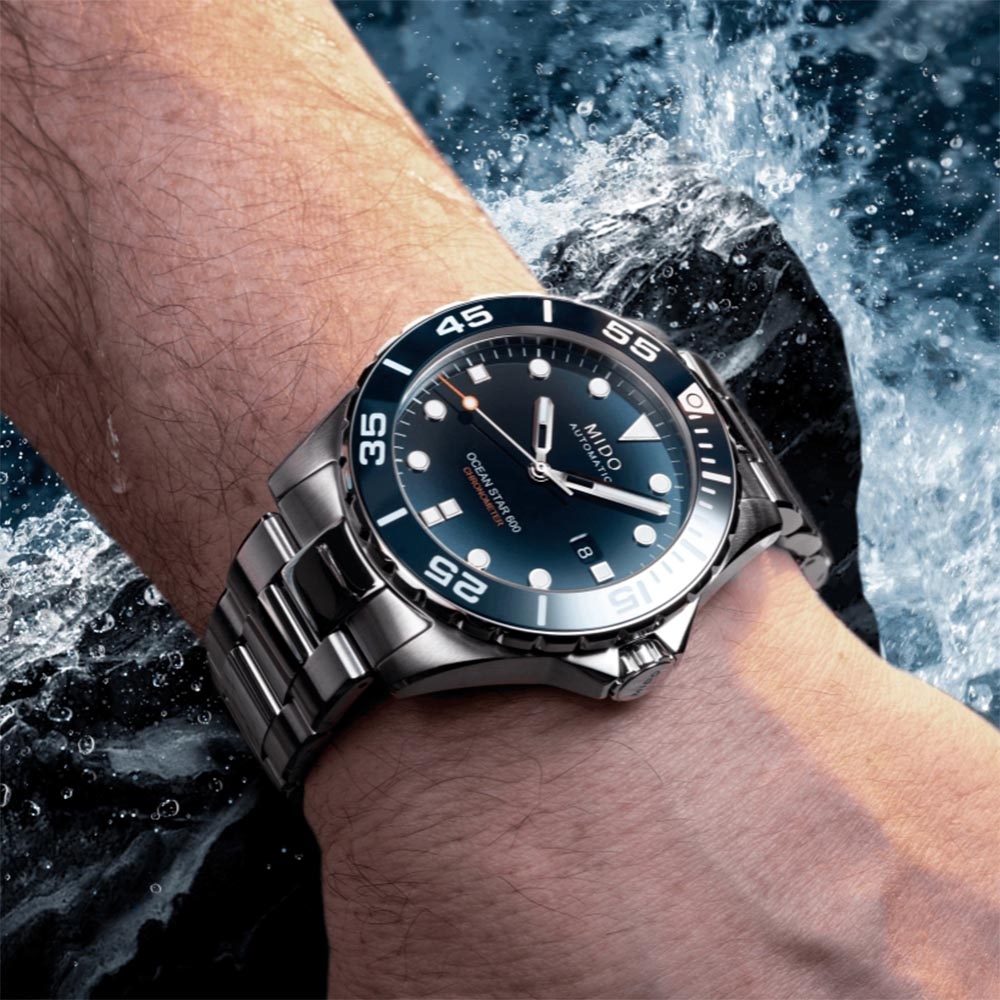 MIDO美度 官方授權 OCEAN STAR海洋之星天文台認證潛水機械腕錶 禮物推薦 畢業禮物 43.5mm/M0266081104101