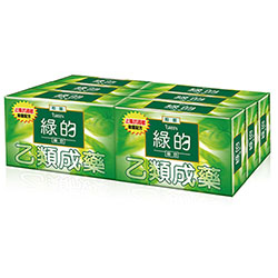 綠的GREEN  藥皂80g*6入組(乙類成藥)