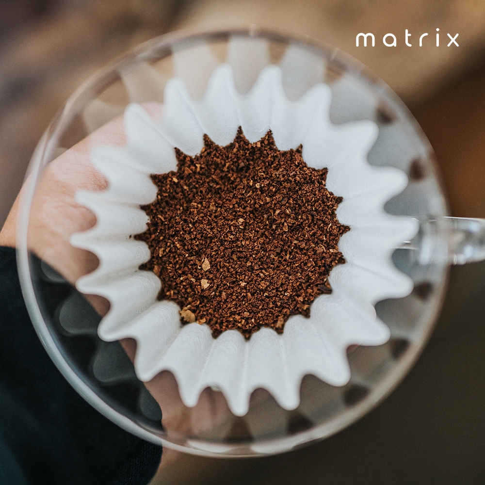 Matrix 155蛋糕型咖啡濾紙-白色50入