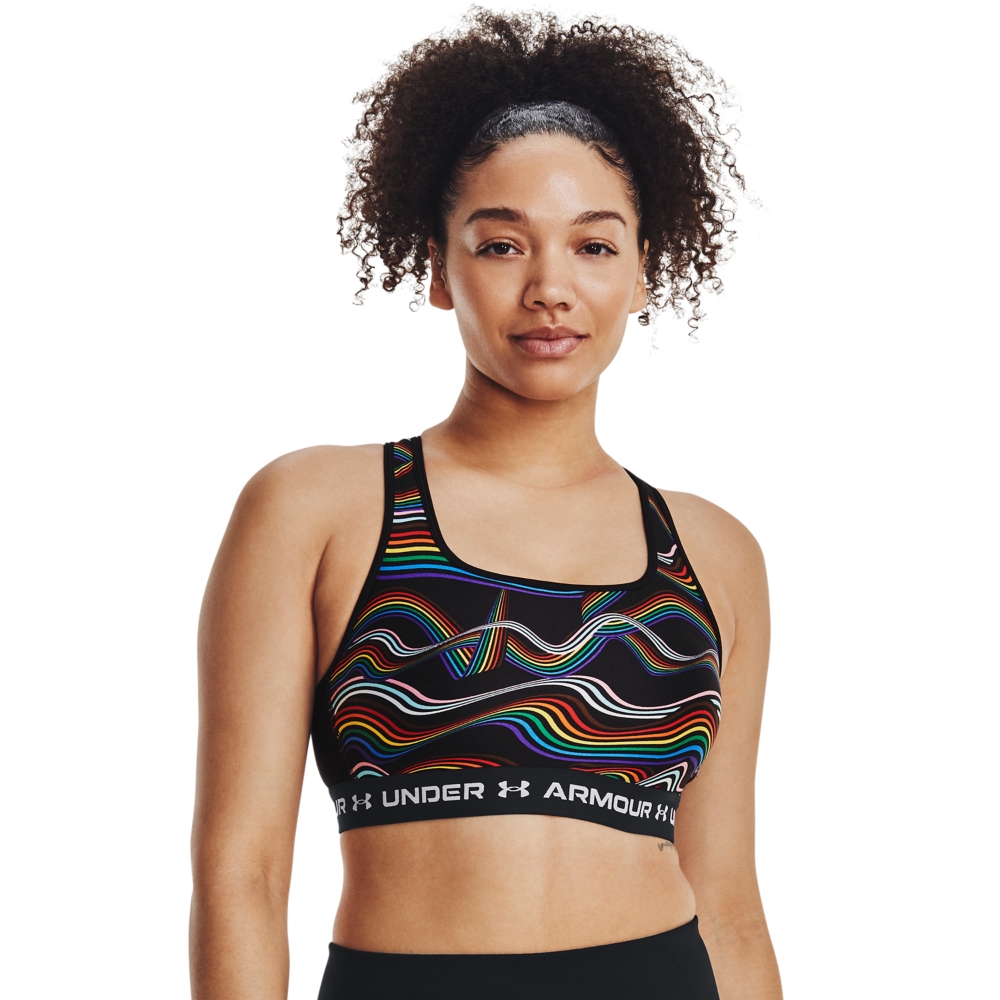 【UNDER ARMOUR】UA 女 PRIDE 中衝擊運動內衣-人氣新品