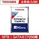TOSHIBA東芝16TB 3.5吋 SATAIII 7200轉企業級硬碟 五年保固(MG08ACA16TE) product thumbnail 1