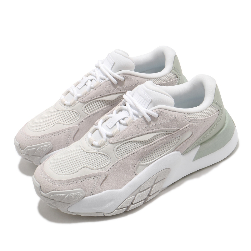 Puma 休閒鞋 Hedra Minimal 女鞋 基本款 簡約 舒適 球鞋 穿搭 灰 綠 37511903