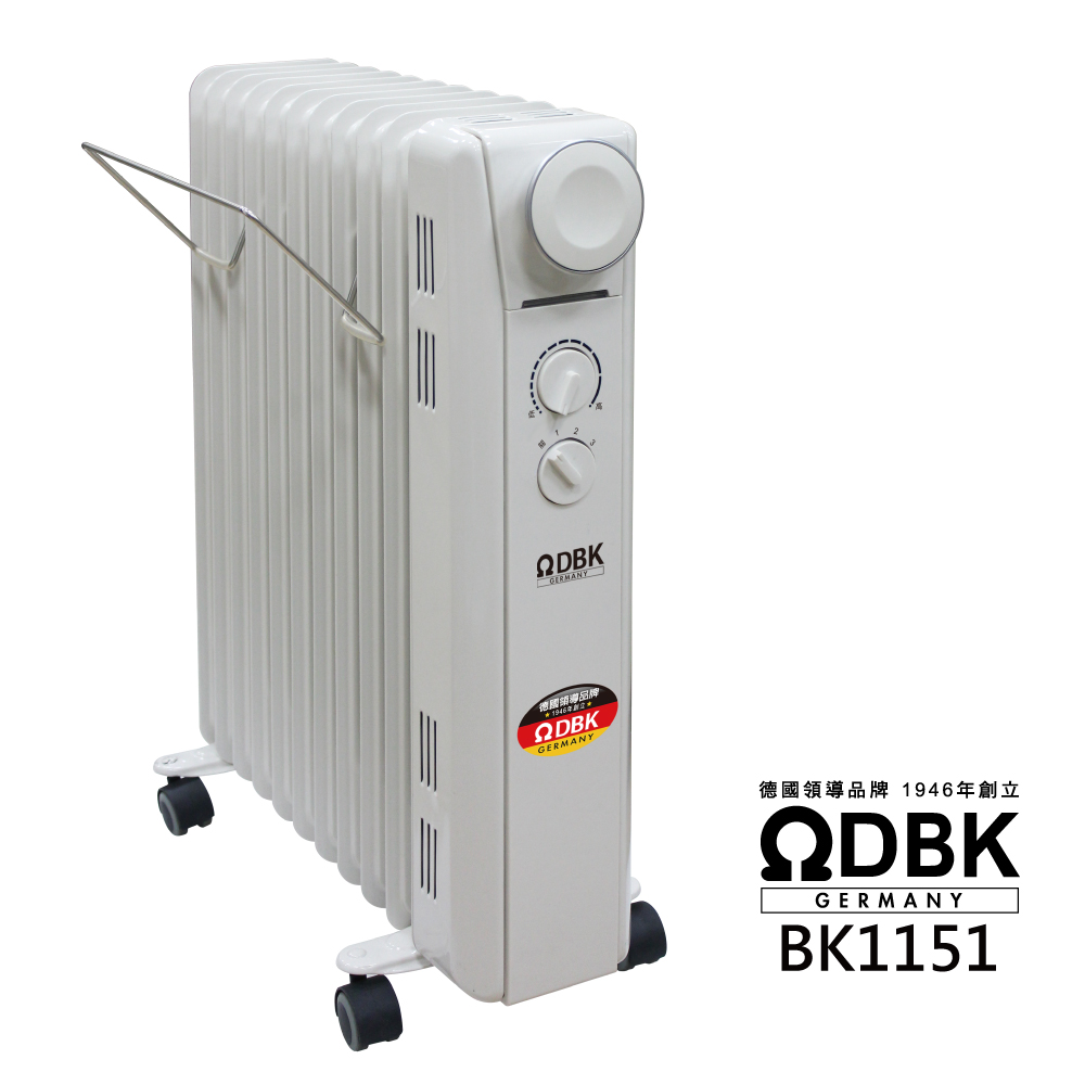 ΩDBK葉片式恆溫電暖爐(11葉片) BK1151(廠)