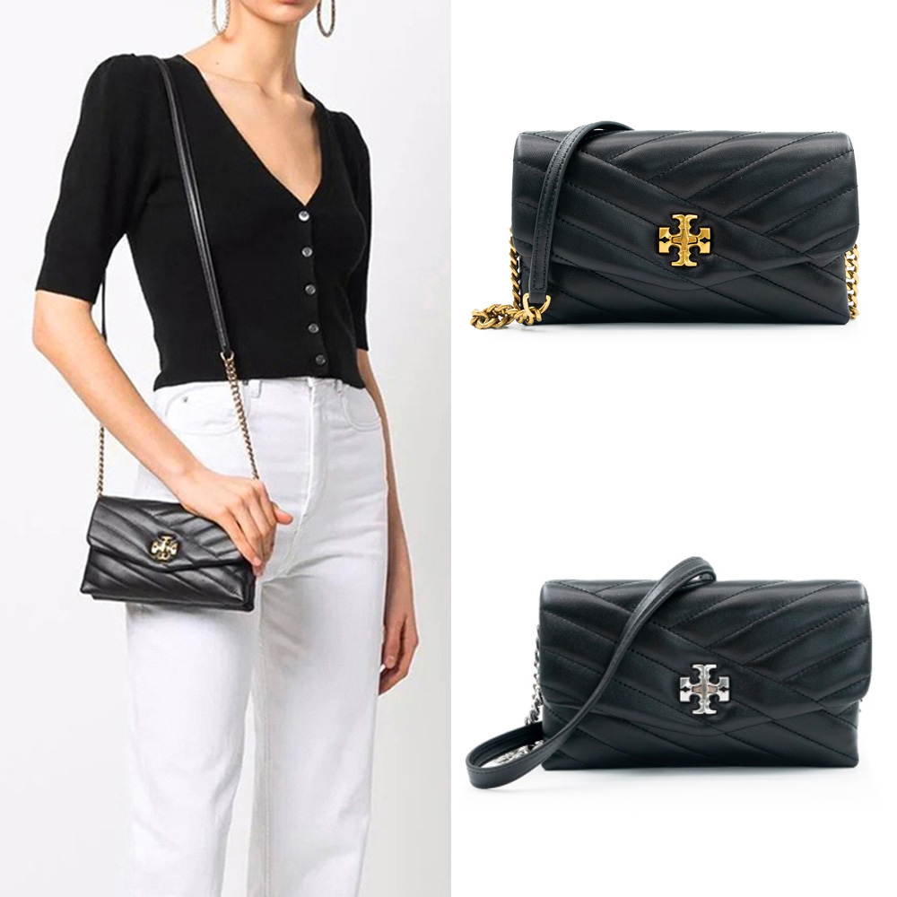 TORY BURCH Kira Chevron 鍊帶WOC (雙色選)