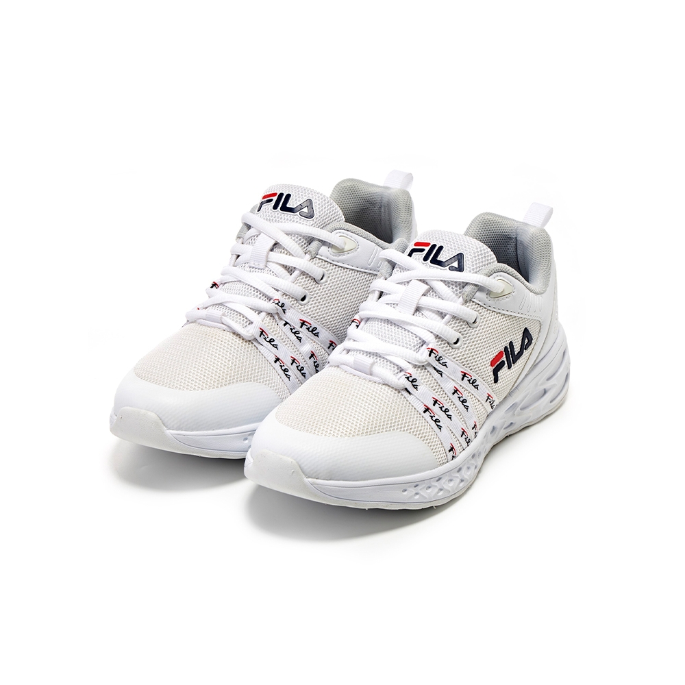 FILA 女慢跑鞋-白 5-J026Y-123