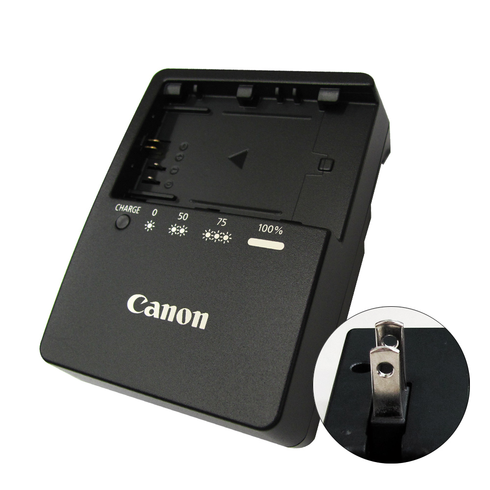 Canon LP-E6/LP-E6N/LC-E6 座充直插式充電器(平輸-密封袋裝)