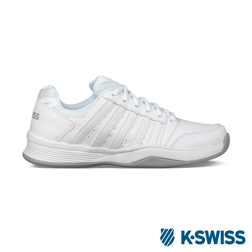 K-Swiss Court Smash輕量網球鞋-女-白