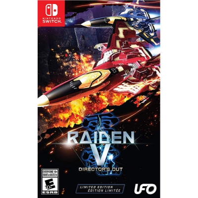 雷電 V 導演剪輯版 Raiden V - NS Switch 中英日文美版