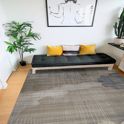 【Fuwaly】利物浦大地毯160x230cm斑駁漸層(大地毯 客廳 臥室 床邊毯 起居室)