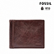 FOSSIL Ingram 真皮RFID男夾-咖啡色 ML3784200 product thumbnail 1