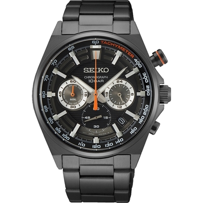 SEIKO精工 三眼計時腕錶 SB399P1 / 8T63-00T0SD (SK034)